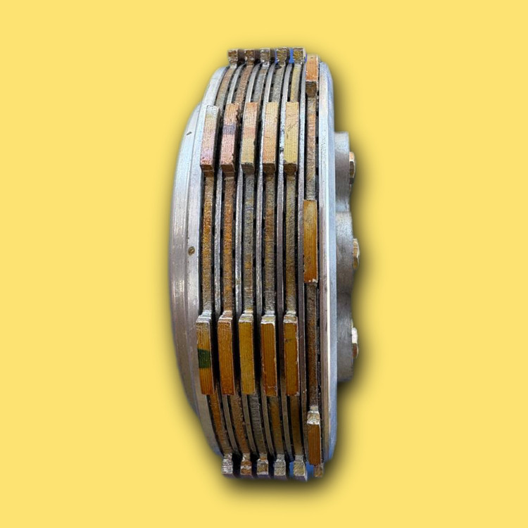دیسک کلاج و چهارشاخ کلاج(۶پیچ)کامل فابریک تریل جی وای(G,Y)زیپ استار پیشرو